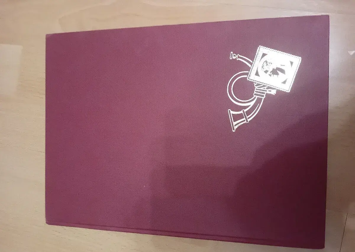 Známky Bundespost v albume A4