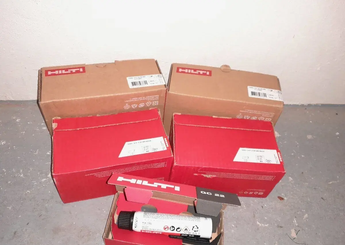 HILTI KLINCE PRE GX 120. A GX 3