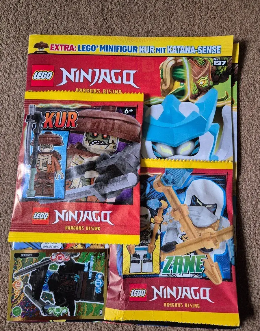 Lego ninjago časopis-KUR
