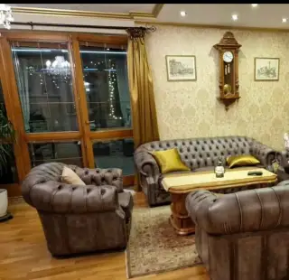 Kožená sedacia súprava Chesterfield PREMIUM