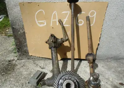 GAZ 69 – náhradné diely, diferenciál, riadenie