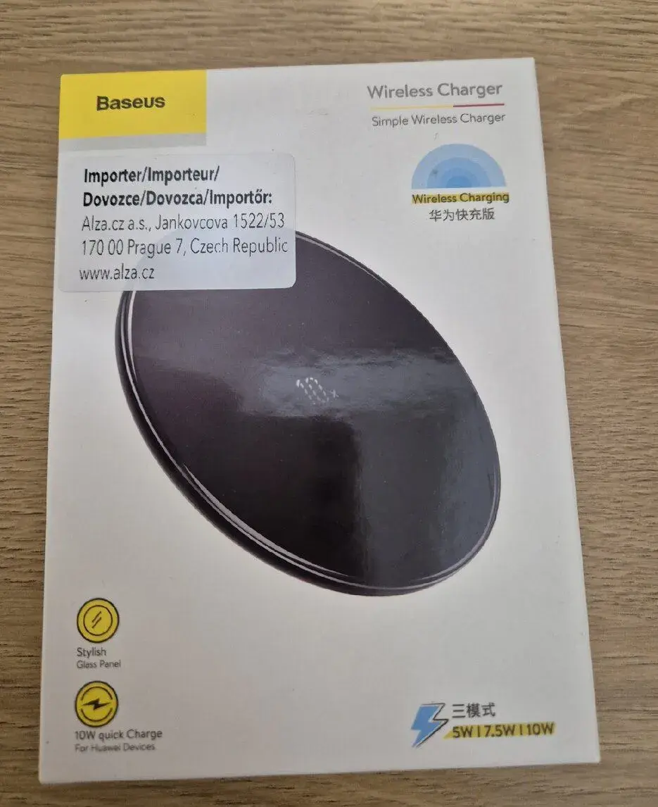 Bezdrôtová nabíjačka