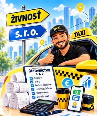 Účtovníctvo pre taxikárov – jednoducho a bez starostí