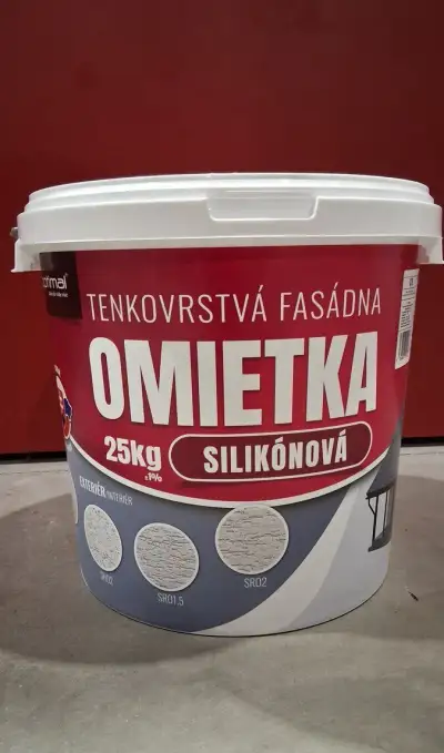 Fasádna omietka 4 druhy