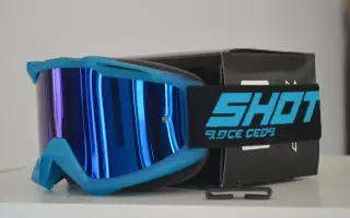 Shot originálne okuliare modré transparent zr sklo