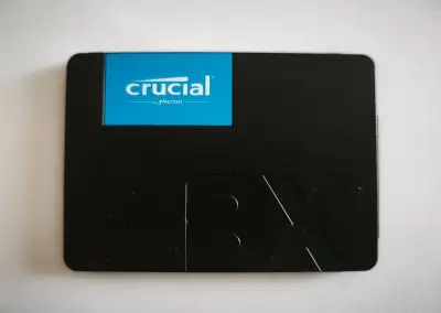 Crucial BX500 2TB, 2,5", SATA III (nepoužité)