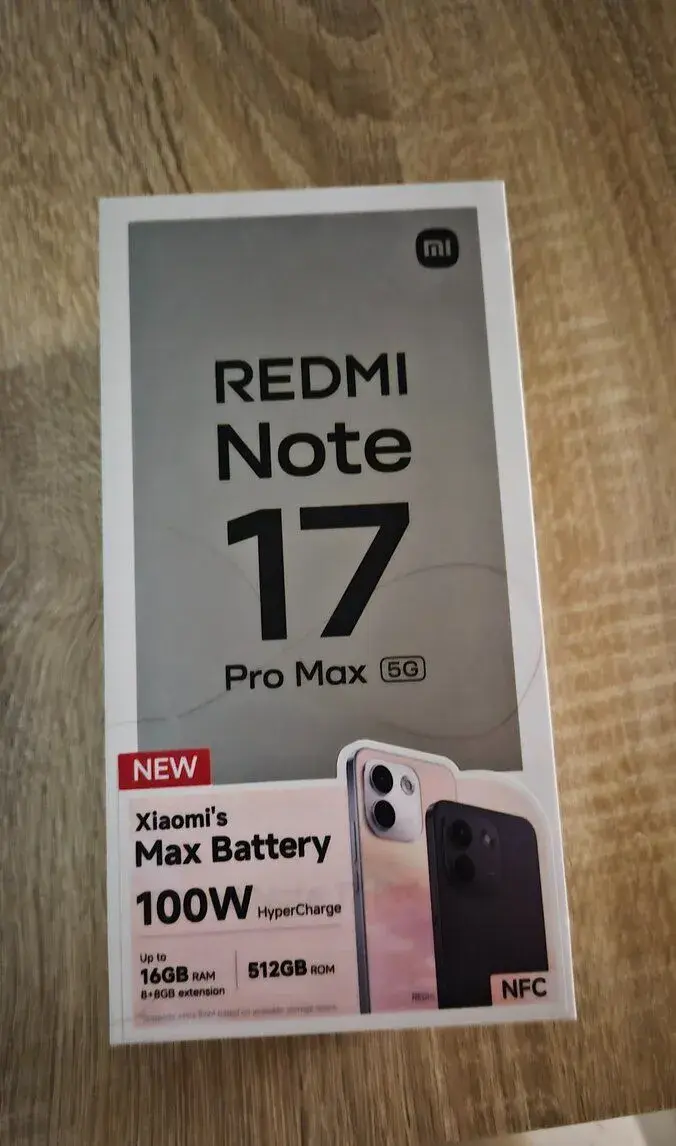 Xiaomi Redmi Note 17 Pro Max 5G – 512 GB