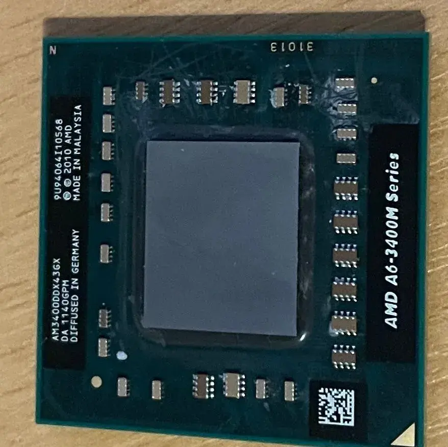 🧠 Procesor pre notebooky AMD A6-3400M Series APU