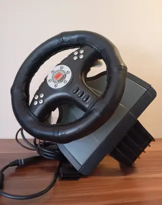 Vibračný pretekársky volant Speed-Link 2v1