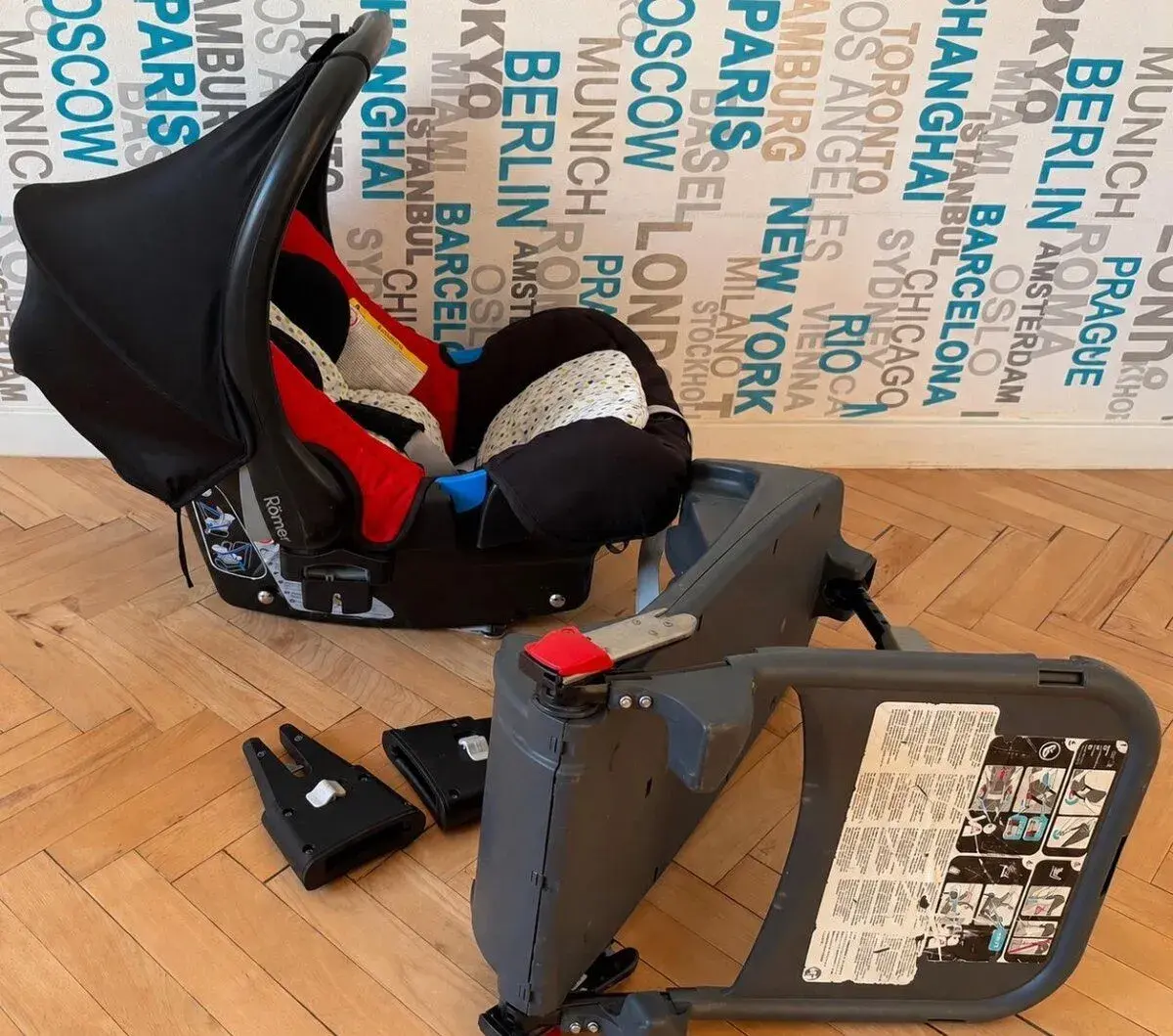 Autosedačka Britax Römer C.T.P. s ISOFIX zákl. 0-13kg za 40€