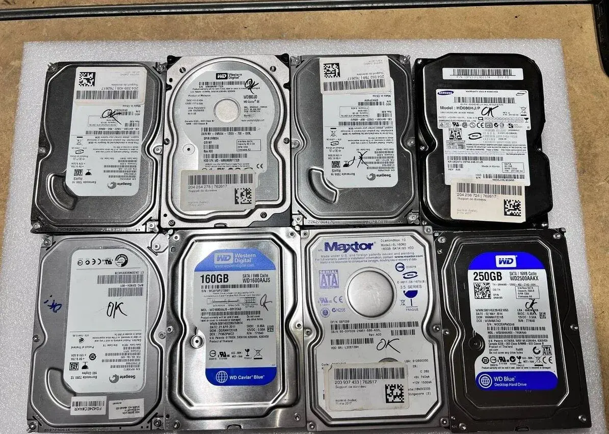 160gb HDD 3,5 SATA harddisk vhodný do počítača.