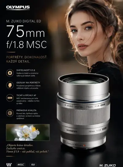 Olympus M.Zuiko 3 objektívy