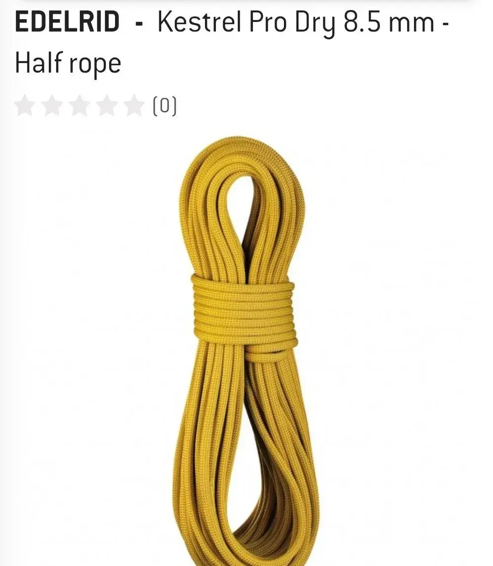 Edelrid - Kestrel Pro Dry 8.5 mm - Half rope