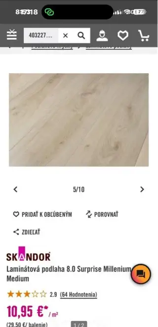 Rozobrata podlaha 30m2