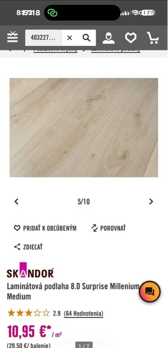 Rozobrata podlaha 30m2