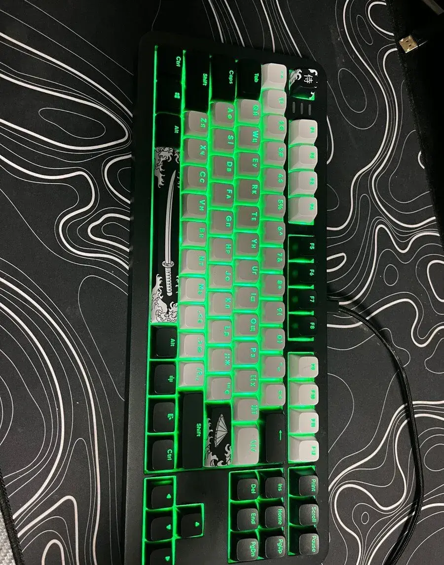 DARK PROJECT BUSHIDO – MECHANICKÁ RGB KLÁVESNICA