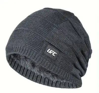 Nové pletené teplé čiapky UFC