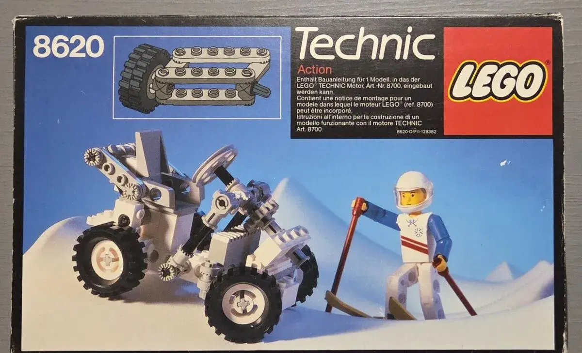 Lego Technic 8620, 80 roky, Na predaj