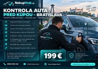 Kontrola vozidla pred kúpou Bratislava, diagnostika, VIN.