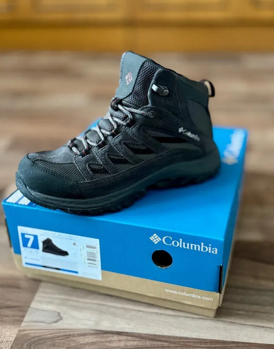 Turistické topánky - Columbia Crestwood Mid Waterproof