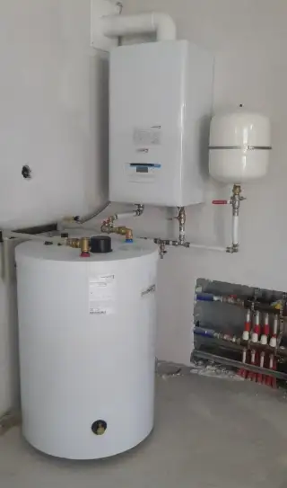 Montáž kotlov, kúrenia radiatorov