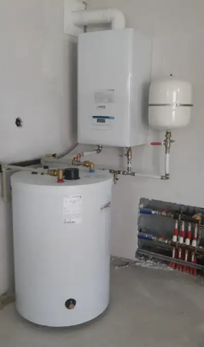 Montáž kotlov, kúrenia radiatorov
