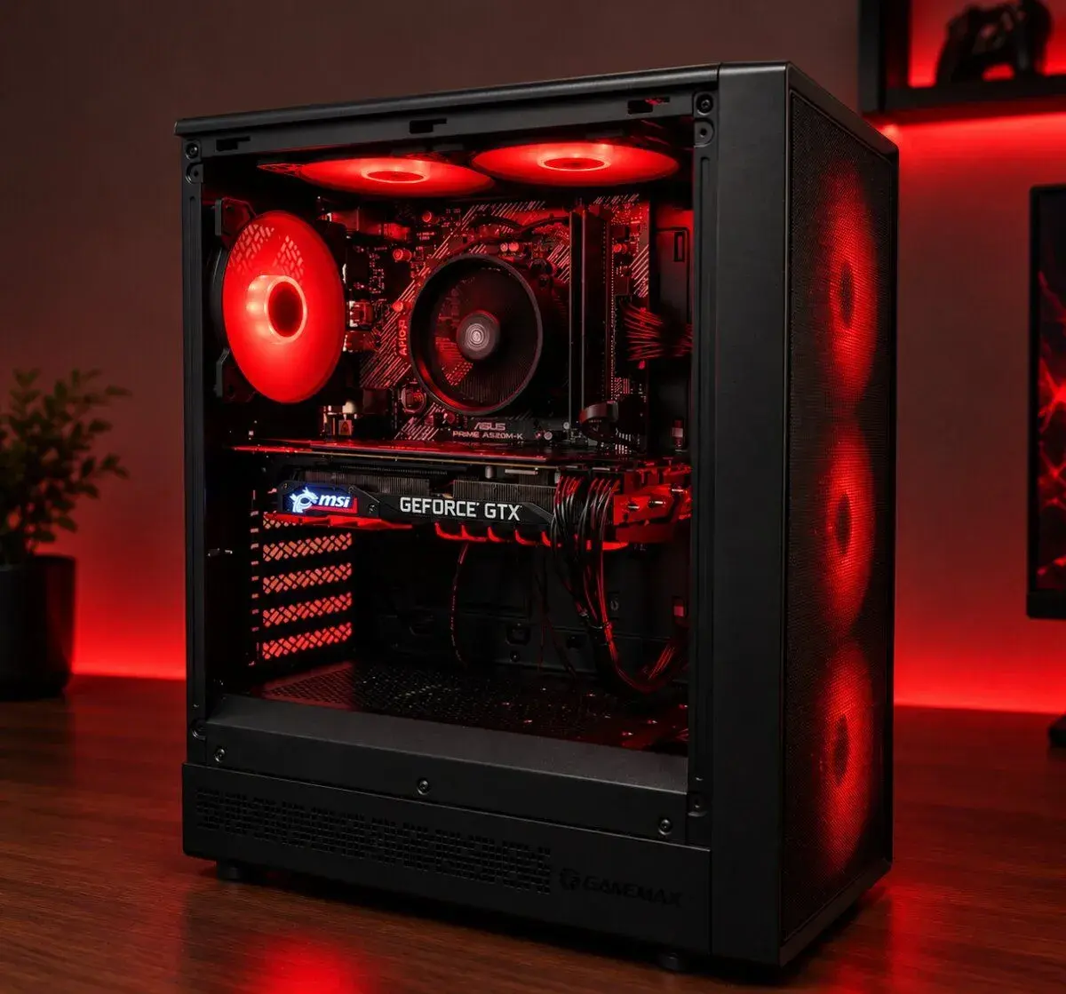 Amd ryzen 5 5500, gtx 1080 Ti 11GB, 16GB ddr4, ssd+hdd