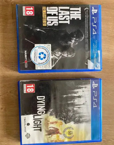 PS4 hry Dying light , The Last of Us remastered