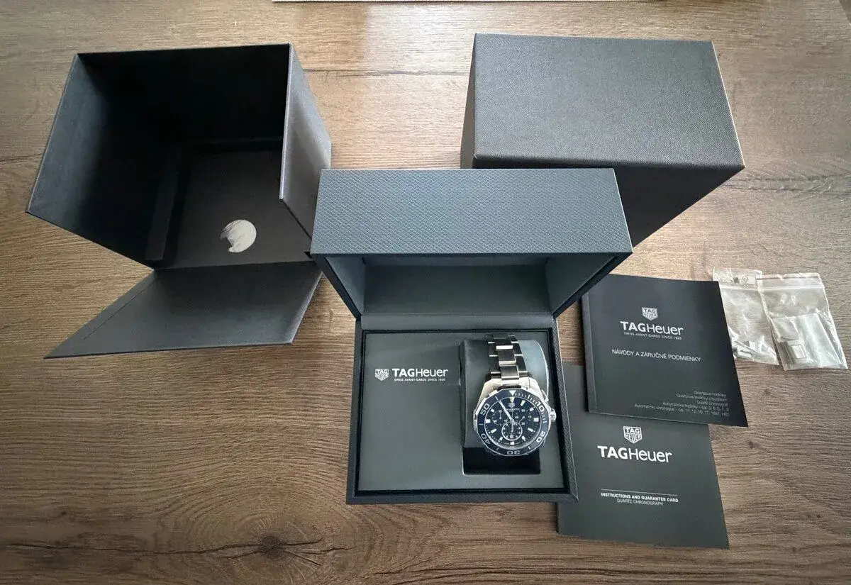 TAG HEUER AQUARACER Quartz, 43 mm, Steel CAY111B.BA0927