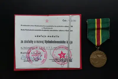 Pamätná medaila Za zásluhy o rozvoj východoslovenského kraja