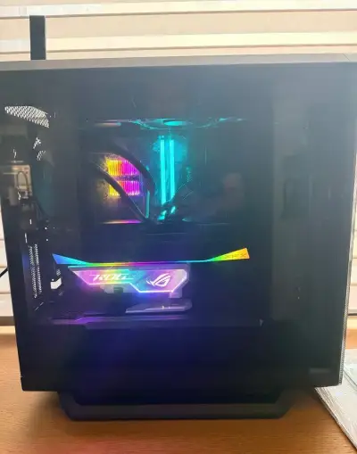 Herné RGB PC,B850,AMD 9800X3D,9070XT 16GB,48GB RAM,2TB