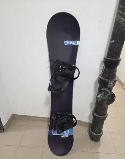 Snowboard komplet set Wedze + Salomon viazanie + DC topánky