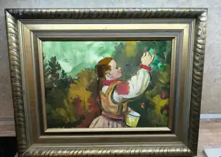 Štefan Cnip olejomaľba