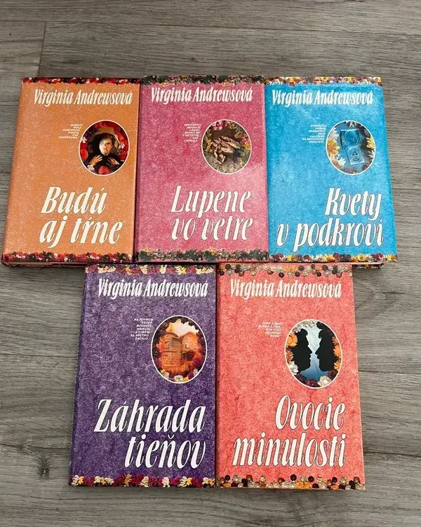 Virginia Andrewsová – Kvety v podkroví – kompletná séria