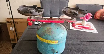 Plynový varič dvojplatnička 2kg flasa