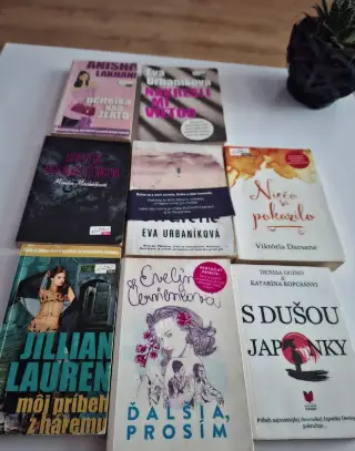 Set 8 kníh pre ženy – Evitovky a skutočné osudy