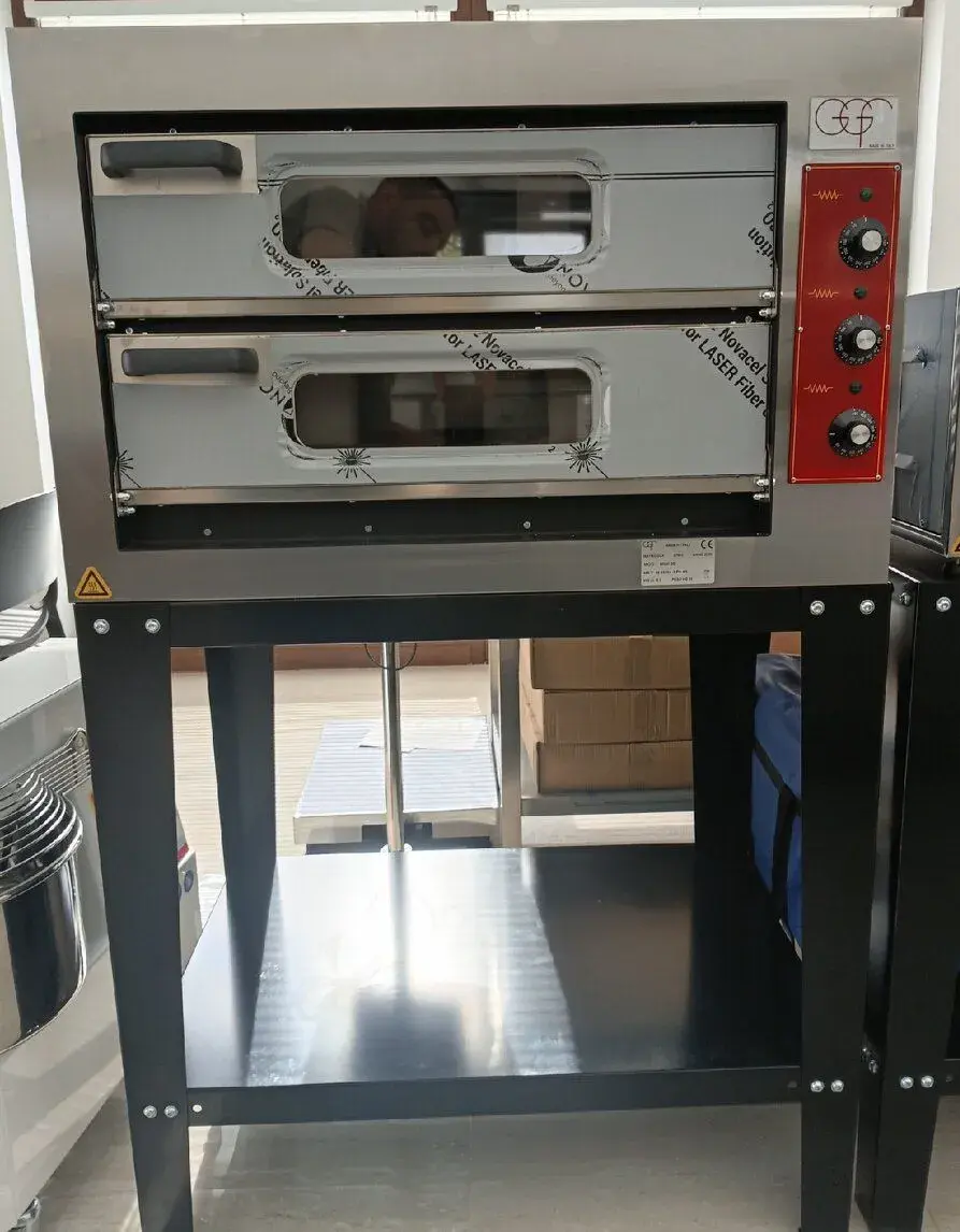 Dvojkomorová pec na pizzu alebo pečivo MINI 60