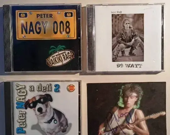 3 x CD album PETER NAGY + Autogramová Karta s podpisom