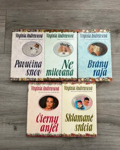 Virginia Andrewsová – séria Casteel – 5 kníh