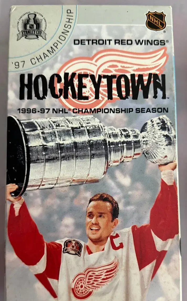 VHS DETROIT RED WINGS 96-97 CHAMPIONS