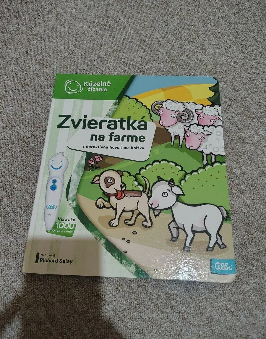 Albi kúzelné čítanie - Zvieratká na farme