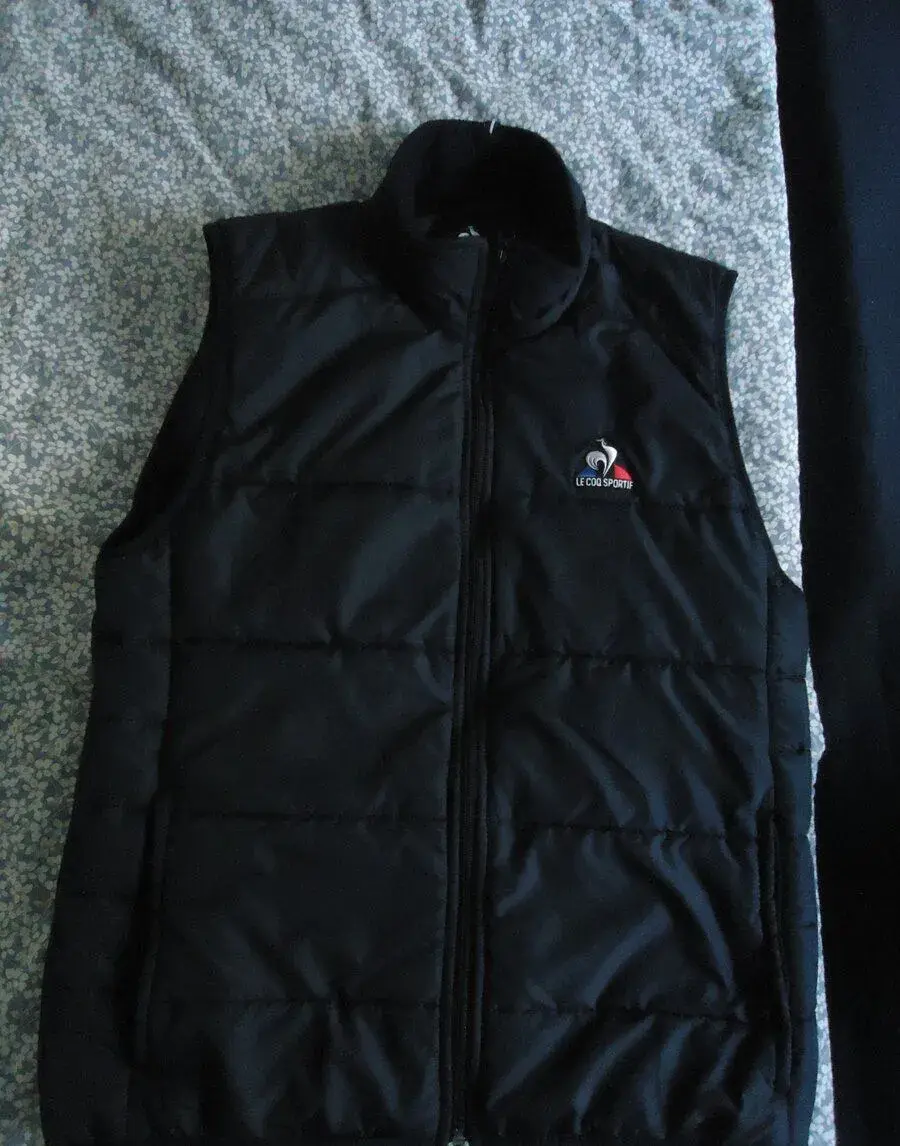Pánska vesta Le coq sportif, vel. M, modrá, ako nová