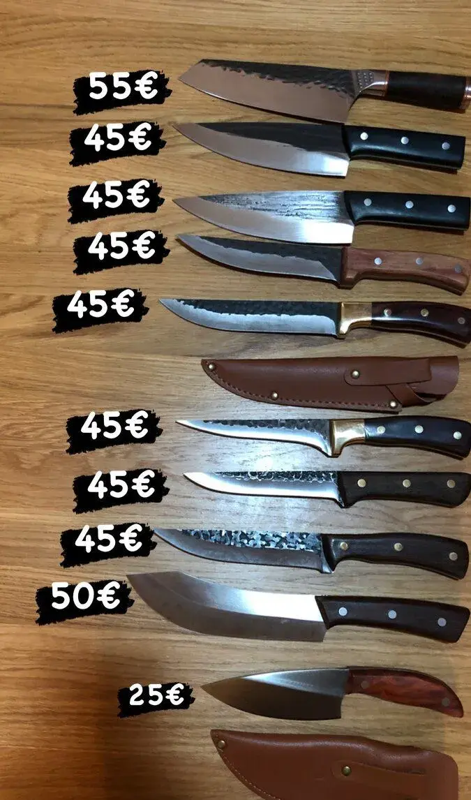 rybarske nože sekače