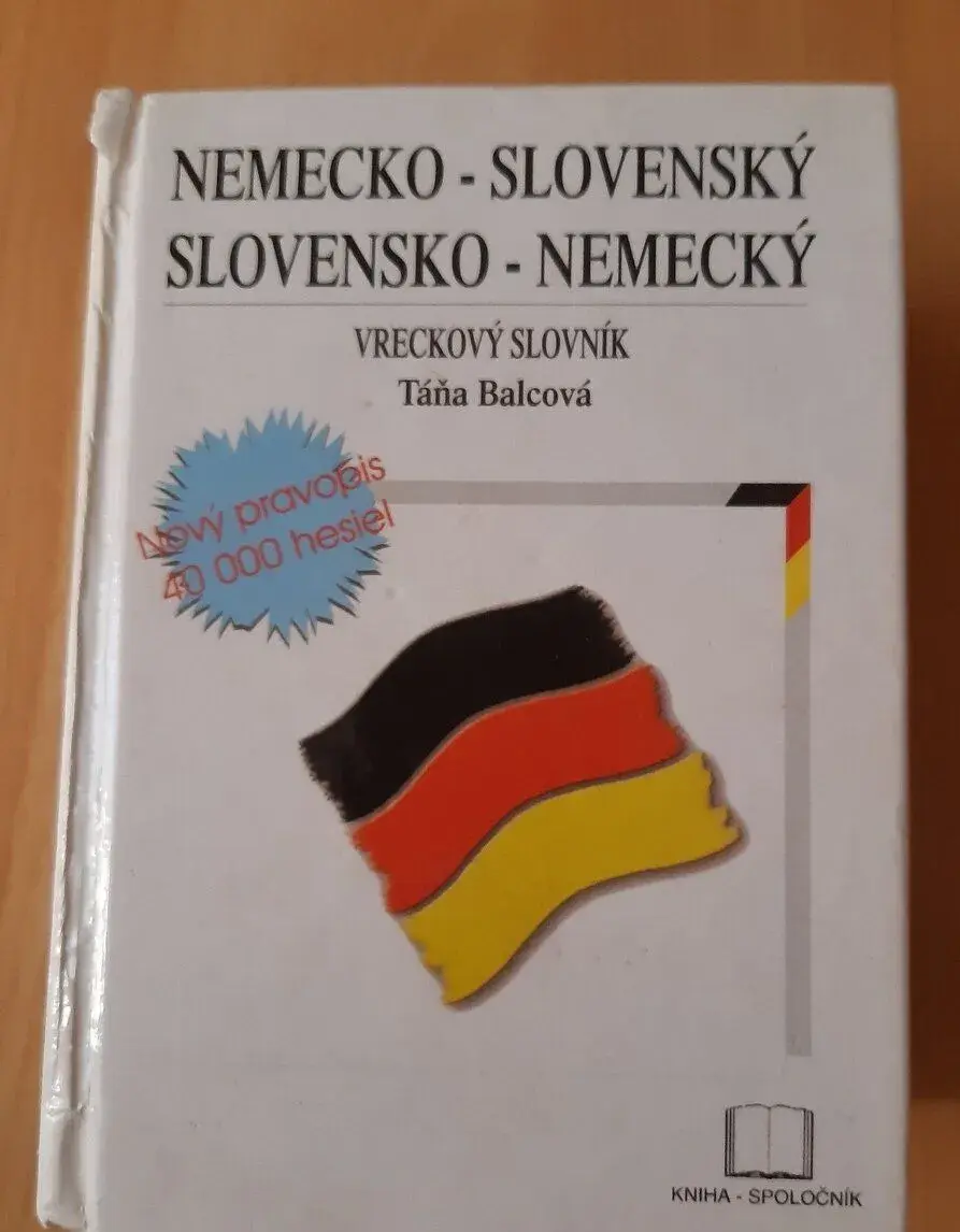 Nemecko-slovenský, slovensko-nemecký slovník