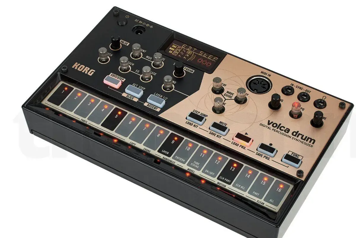 Korg Volca Drum + power supply