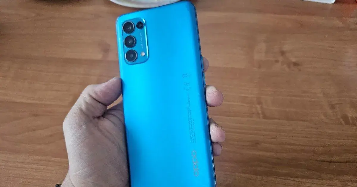 Oppo Reno 5 modrý 5G