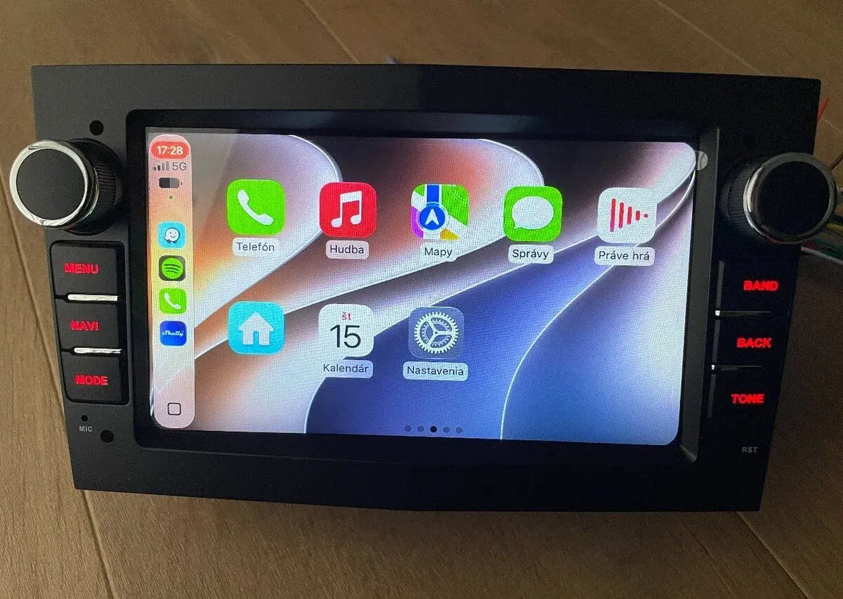 OPEL 7" android rádio 4+64GB, CARPLAY, GPS, BT