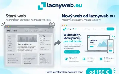 🖥 TVORBA A OPRAVA WEBOV — POVAŽSKÁ BYSTRICA, okolie aj celé