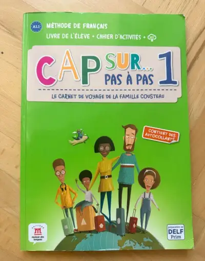 Kniha na francuzstinu Cap sur Pas a Pas 1