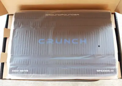 CRUNCH GROUNDPOUNDER - zosilňovač 1x1650W RMS/1Ohm
